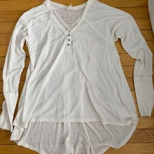 Free People long sleeve shirt